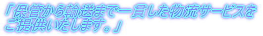 �u�ۊǂ���A���܂ň�т��������T�[�r�X�� ���񋟂������܂��B�v 
